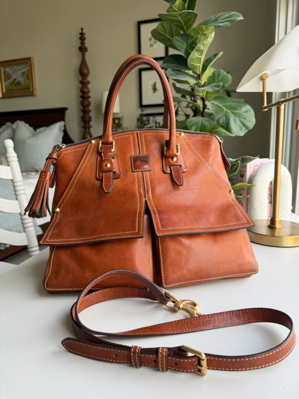 Dooney & Bourke Clayton Florentine satchel